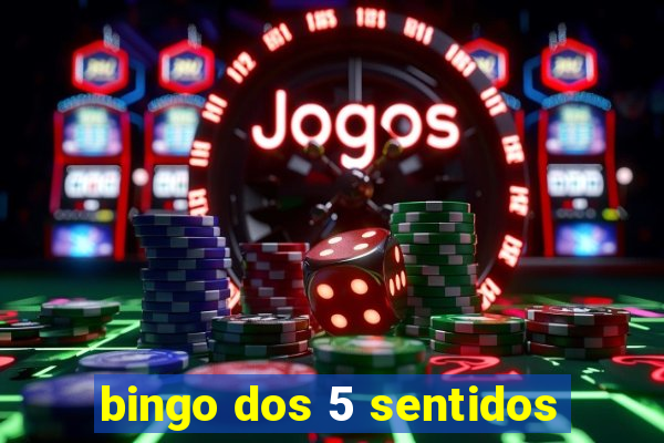 bingo dos 5 sentidos